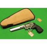 DAN WEASTERN 8" CO2 REVOLVER COMPLETE WITH KOLPIN PROTECTIVE CASE (ALL GUNS TO BE INSPECTED AND