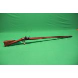 GRICE 10 BORE MUZZLE LOADING SHOTGUN #4001 SOLD WITH BULLET MOLD, SPARE FLINTS,