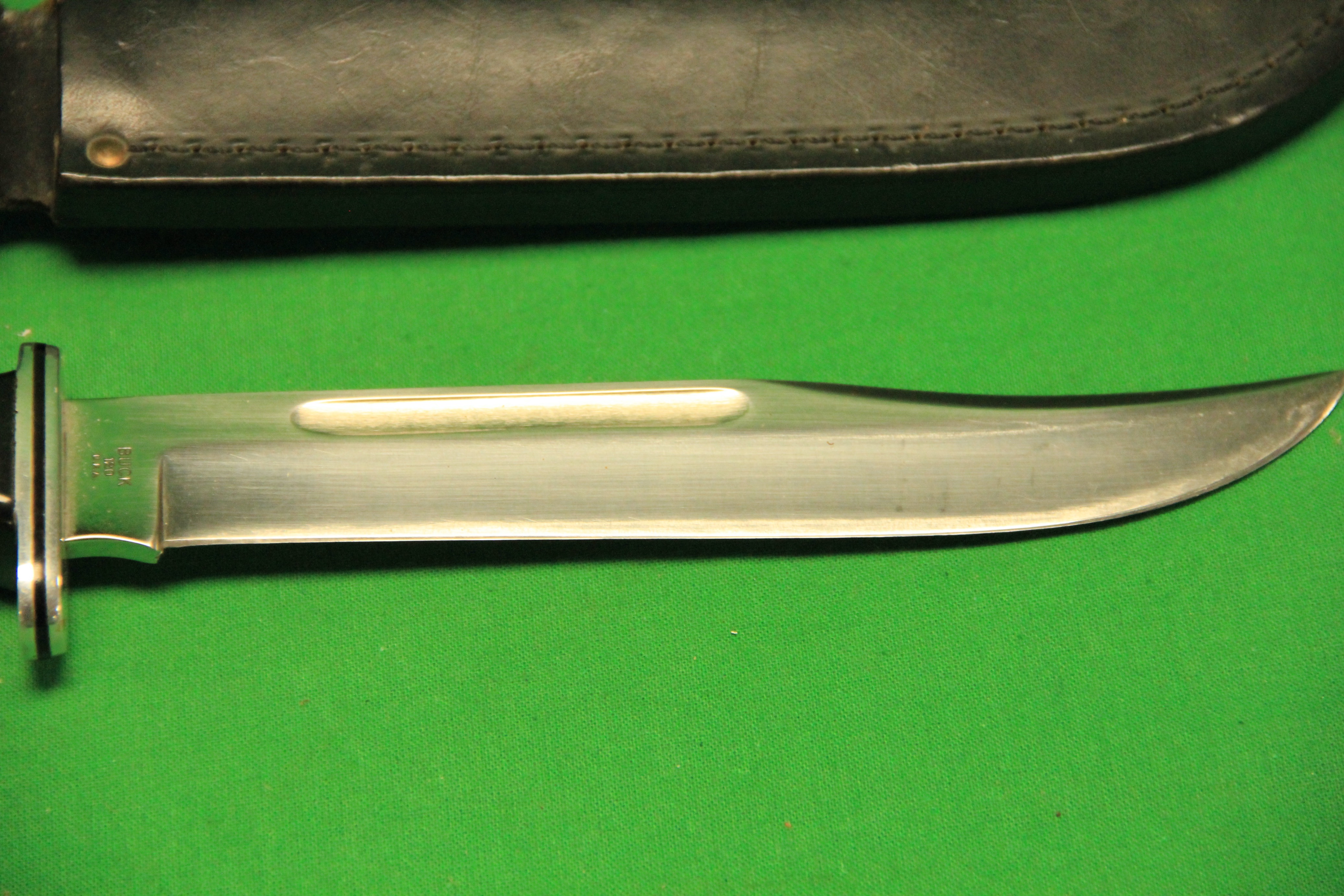 BUCK KNIFE IN SHEATH - COLLECTION ONLY - Image 2 of 3