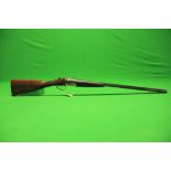 WEBLEY & SCOTT 12 BORE SIDE BY SIDE BOX LOCK SHOTGUN EJECTOR 28" BARRELS #136033 REF 812 (ALL GUNS