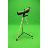 SPORTING SCOPE ON TRIPOD