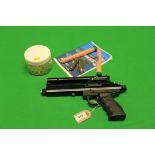 PT JR CO2 PAINTBALL PISTOL COMPLETE WITH 2 CO2 CAPSULES,
