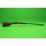 WEBLEY & SCOTT 12 BORE S/B/S EJECTOR SHOTGUN # 135163 (ALL GUNS TO BE INSPECTED AND SERVICED BY