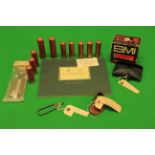 COLLECTION OF ELEY CARTRIDGES + BOX SMI STANDARD CARTRIDGES 12 GAUGE COLLECTABLE'S TO INC SUGAR