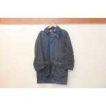 BARBOUR "BORDER" WAXED COTTON COAT