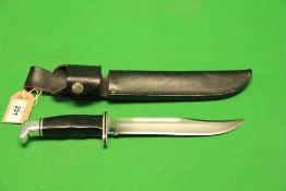 BUCK KNIFE IN SHEATH - COLLECTION ONLY