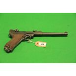 LUGER REPLICA PISTOL - COLLECTION ONLY