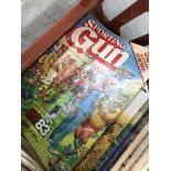 LARGE QUANTITY OF SPORTING GUN AND SHOOTING TIMES MAGAZINES + ELEY WALL POSTERS AND VARIOUS