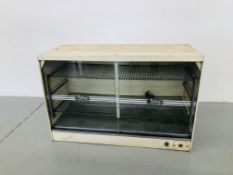 VINTAGE BELLING 1970s HEATED PASTRY CABINET MODEL 106S - SOLD AS SEEN