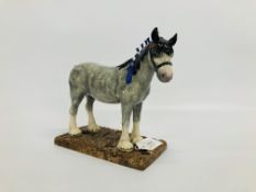 ROYAL DOULTON CLYDESDALE HORSE FIGURE