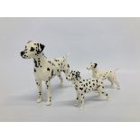 3 BESWICK DALMATION DOG FIGURES