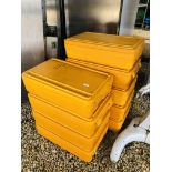 9 X RIEBER THERMOPORT 50 INSULATED FOOD BOXES