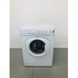 A HOTPOINT AQUARIUS 6KG WASHING MACHINE MODEL WML560 - SOLD AS SEEN