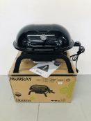 MURRAY BLOOMA ELECTRIC BBQ (TABLE TOP) WITH INSTRUCTIONS - SOLD AS SEEN