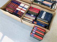2 BOXES CONTAINING A QUANTITY OF MOSTLY FOLIO SOCIETY BOOKS TO INCLUDE EDWARD GIBBON,