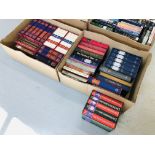 2 BOXES CONTAINING A QUANTITY OF MOSTLY FOLIO SOCIETY BOOKS TO INCLUDE EDWARD GIBBON,