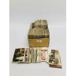 BOX OF MIXED POSTCARDS (APPROX 700)