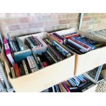 BOX OF MODERN BOOKS TO INCLUDE COOKERY, NOVELS ETC.