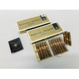 2 X 100'S BENSON & HEDGES FILTER TIPPED CIGARETTES PLUS 15 RUMEL CIGARS AND PACK JOHN PLAYERS