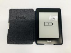 AMAZON KINDLE PAPERWHITE - SOLD AS SEEN