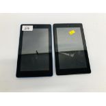 2 X AMAZON KINDLE FIRES (1 A/F) - SOLD AS SEEN