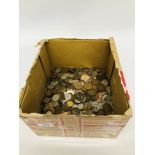 BOX PRE 1970 BRITISH COINS