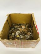 BOX PRE 1970 BRITISH COINS