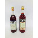 2 X 1 LITRE BOTTLES CAMPARI