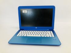 HP STREAM LAPTOP COMPUTER (NO CHARGER) (S/N 5CD4514KK6) - SOLD AS SEEN