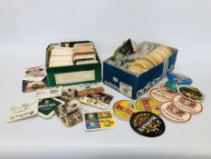 LARGE COLLECTION OF ASSORTED BEER MATS