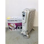 DELONGHI DRAGON 3 DIGITAL ELECTRIC HEATER + CIRCULATION PLUS BY BODI-TEK (BOXED) - SOLD AS SEEN