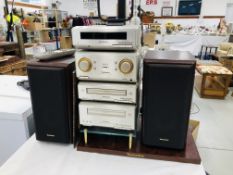 TECHNICS COMPACT STACKING HI-FI - SOLD AS SEEN