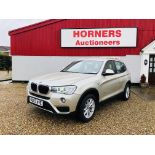 OO03 AVE BMW X3 X DRIVE 20D SE AUTO, 1995CC, SILVER, DIESEL, FIRST REGISTERED 01/03/2016,