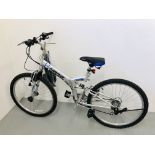 HARO DX FOLDING MOUNTAIN BIKE WITH ACCESSORIES