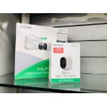 NETGEAR ARLOW PRO CCTV SYSTEM WITH ADD ON CAMERA - SOLD AS SEEN