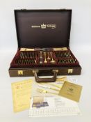 BESTECKE SBS SOLINGEN CANTEEN OF CUTLERY IN FITTED BRIEF STYLE BOX