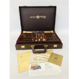 BESTECKE SBS SOLINGEN CANTEEN OF CUTLERY IN FITTED BRIEF STYLE BOX