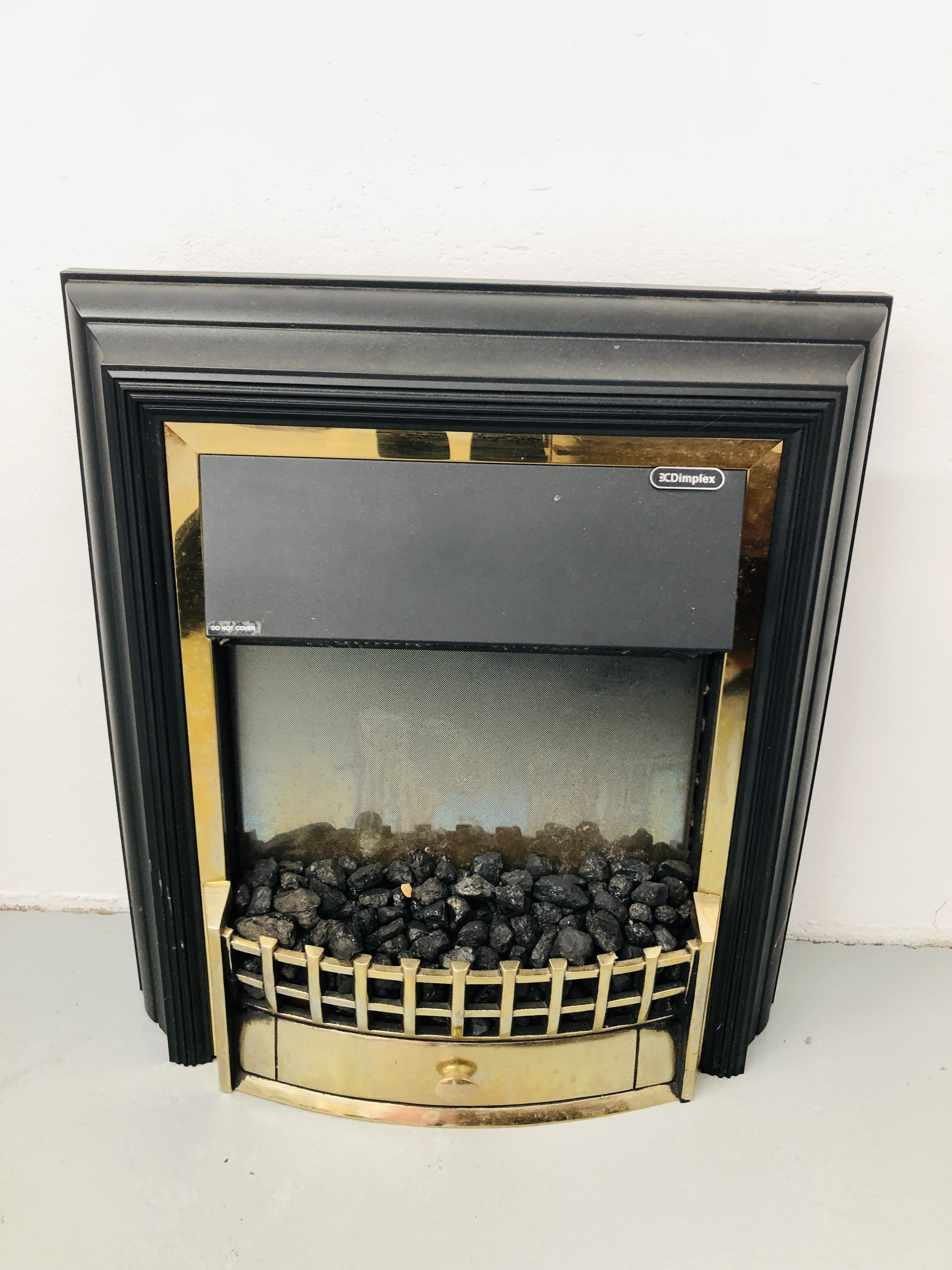 DIMPLEX FREESTANDING ELECTRIC FIRE - SOLD AS SEEN