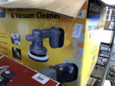 A ROLSON 18 VOLT CORDLESS POLISHER AND VACUUM CLEANER KIT - SOLD AS SEEN