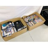 2 BOXES CONTAINING VARIOUS VIDEO GAMES & CONSOLES TO INCLUDE GAMEBOY COLOUR,