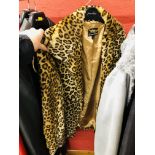 5 X DESIGNER COATS AND JACKETS MARKED DENNIS BASSO OF VARYING STYLES,