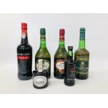 3 BOTTLES SHERRY TO INCLUDE 750ML CROFT PARTICULAR,
