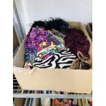 BOX OF SCARVES,