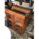 A MAHOGANY BUREAU BOOKCASE