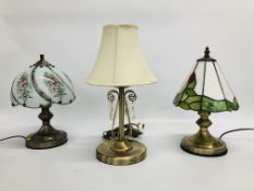 TIFFANY STYLE TABLE LAMP,