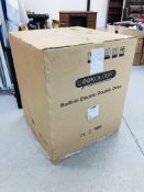 COOKOLOGY BUILT IN ELECTRIC OVEN MODEL CD0120BK BLACK (BOXED AS NEW) - SOLD AS SEEN