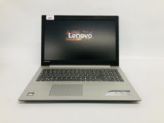 LENOVO IDEAPAD 320 LAPTOP COMPUTER (NO CHARGER) (S/N PF0XVJFN) - SOLD AS SEEN