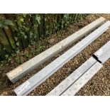 2 X BIRTLEY 2100MM GALVANISED STEEL LINTELS