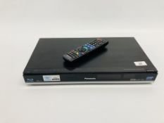 A PANASONIC BLU-RAY DISC RECORDER 3D FULL HD MODEL DMR-BWT700 COMPLETE WITH REMOTE CONTROL - SOLD