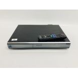 A PANASONIC BLU-RAY DISC RECORDER MODEL DMR-BS850 COMPLETE WITH REMOTE CONTROL - SOLD AS SEEN